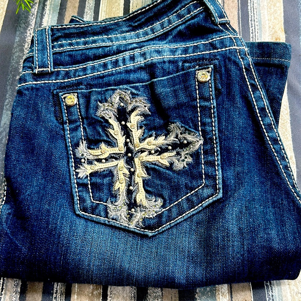 Miss Me jeans size 29, inseam 34 boot cut